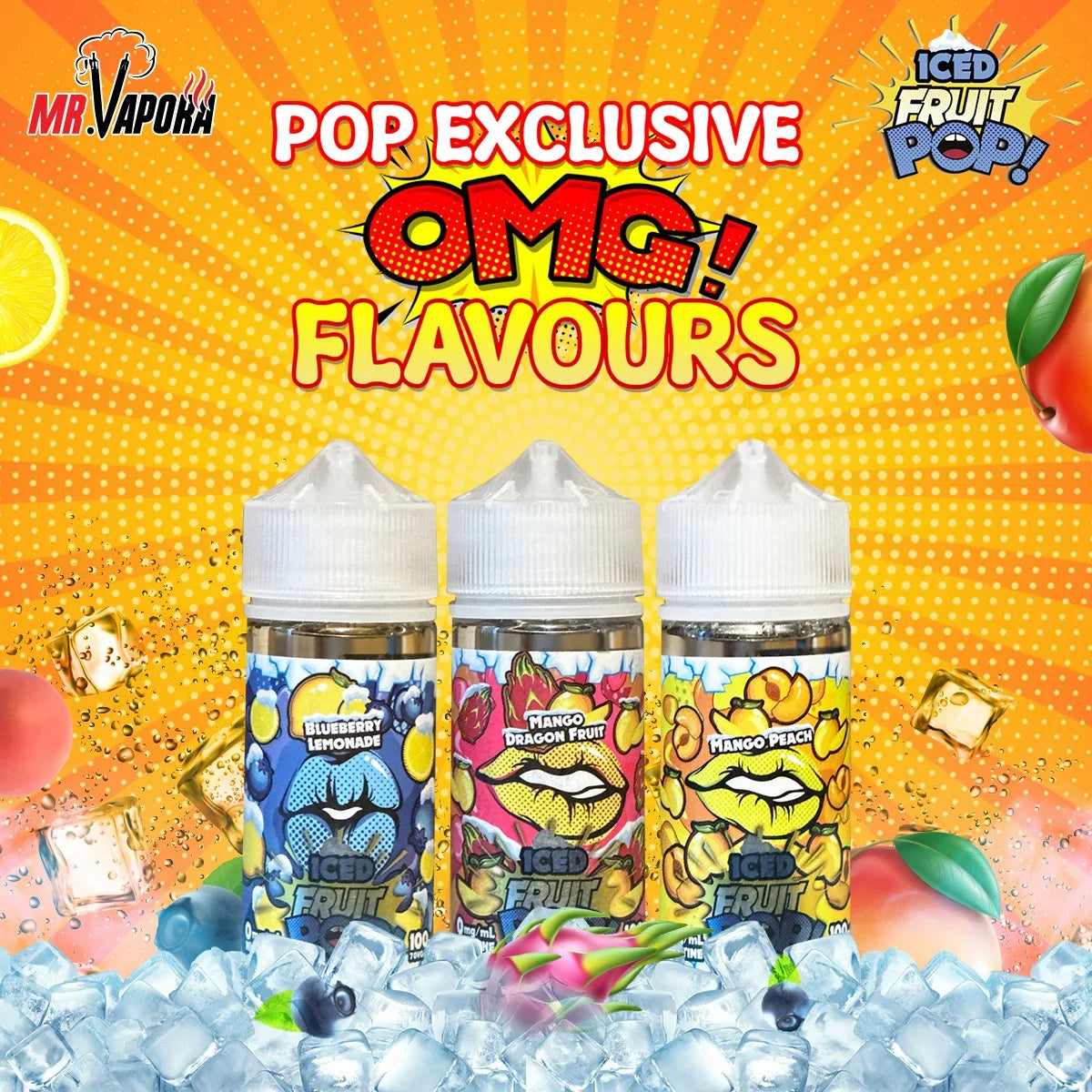 POPVAPORS – EXCLUSIVE 0MG – 100ML - MrVapora.pk