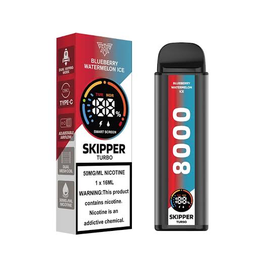 SKIPPER TURBO 10K DISPOSABLE 5% at Best Price - MrVapora.pk