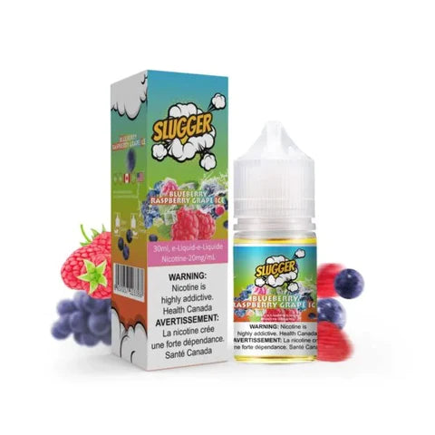 SLUGGER - BLUEBERRY RASPBERRY GRAPE ICE 30ML - MrVapora.pk