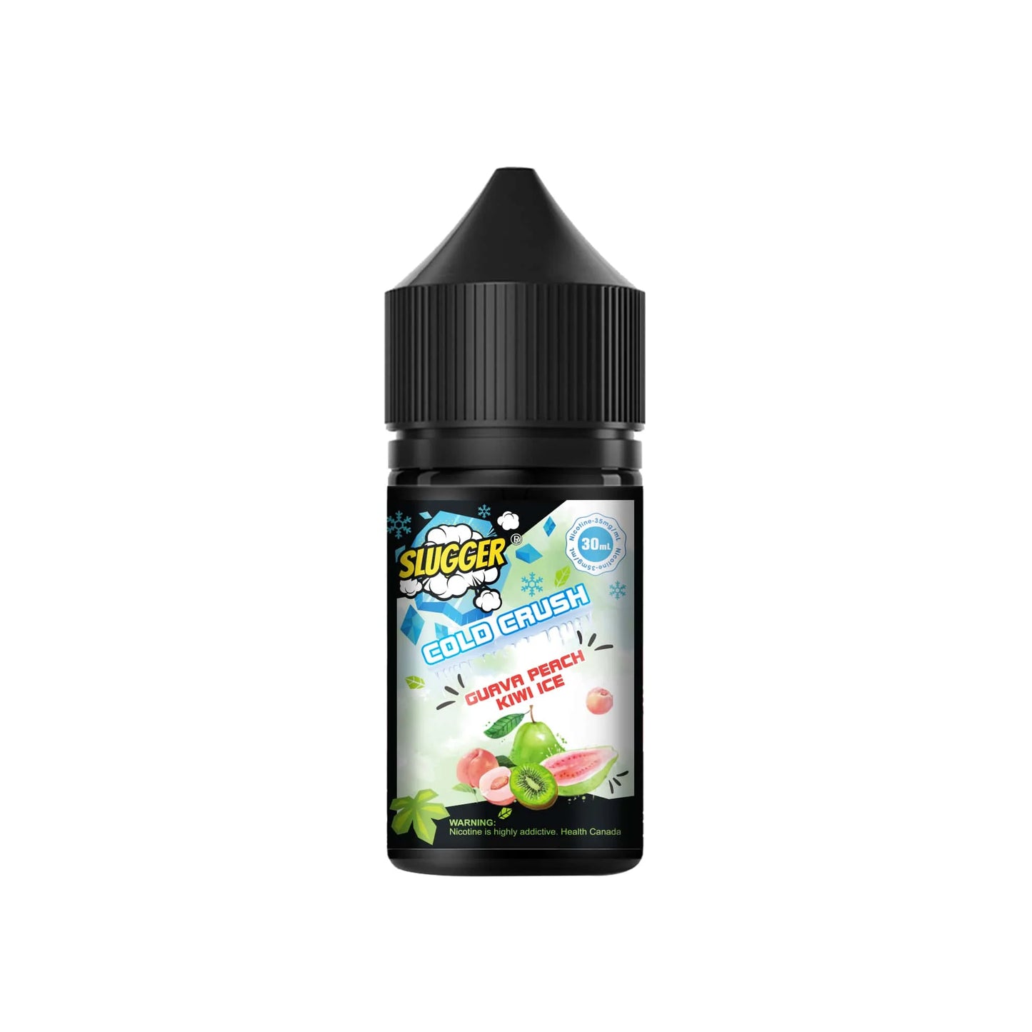 SLUGGER COLD CRUSH GUAVA PEACH KIWI 20MG-30ML - MrVapora.pk