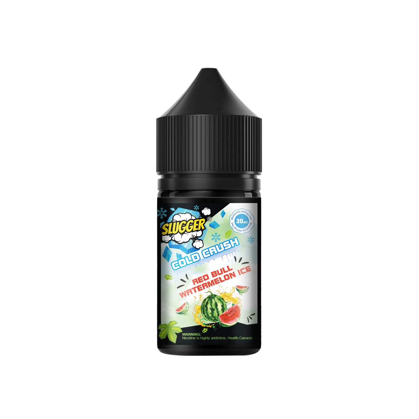 SLUGGER COLD CRUSH RED BULL WATERMELON 20MG-30ML - MrVapora.pk