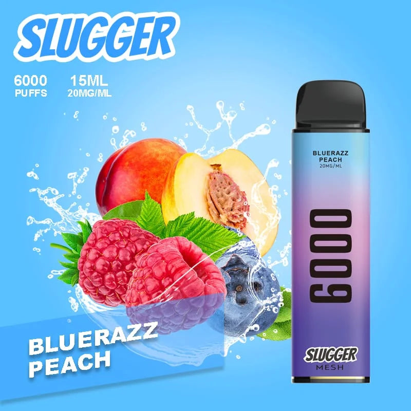 SLUGGER DISPOSABLE 20MG 6000 PUFFS - MrVapora.pk