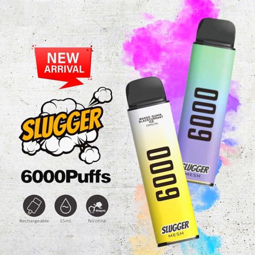 SLUGGER DISPOSABLE 20MG 6000 PUFFS - MrVapora.pk