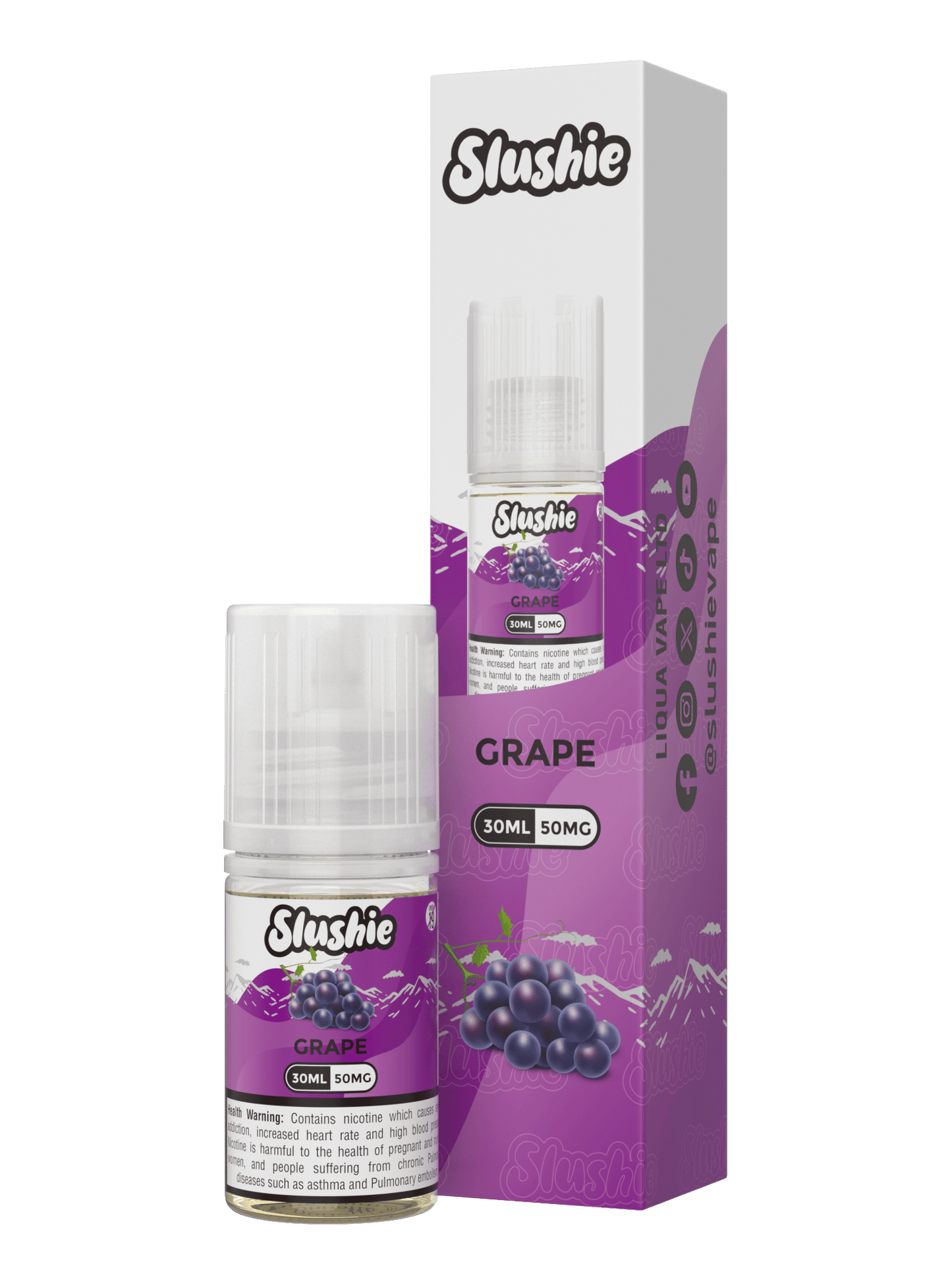 SLUSHIE - Grape 30ML - MrVapora.pk