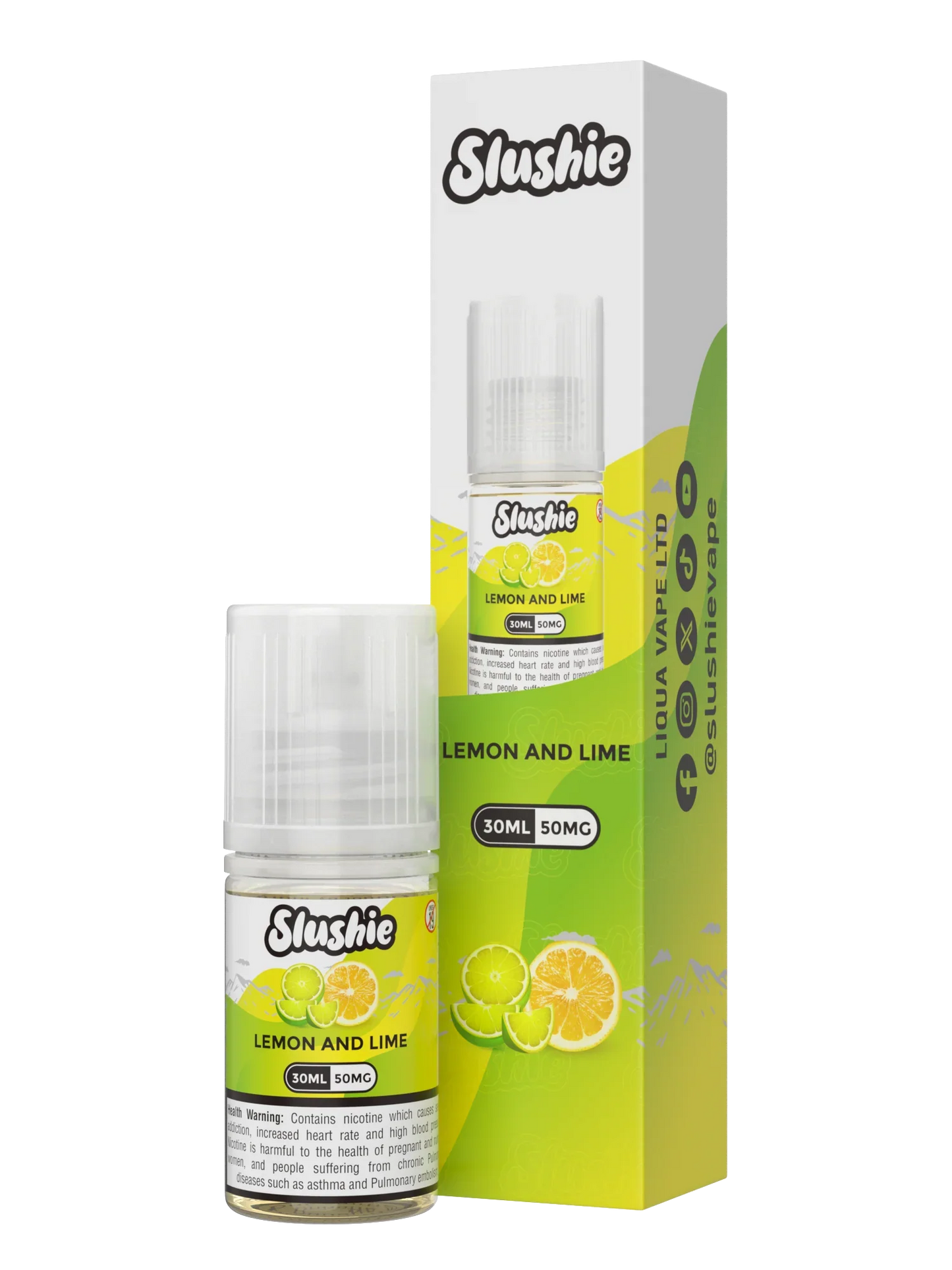 SLUSHIE - LEMON LIME ICE 30ML - MrVapora.pk