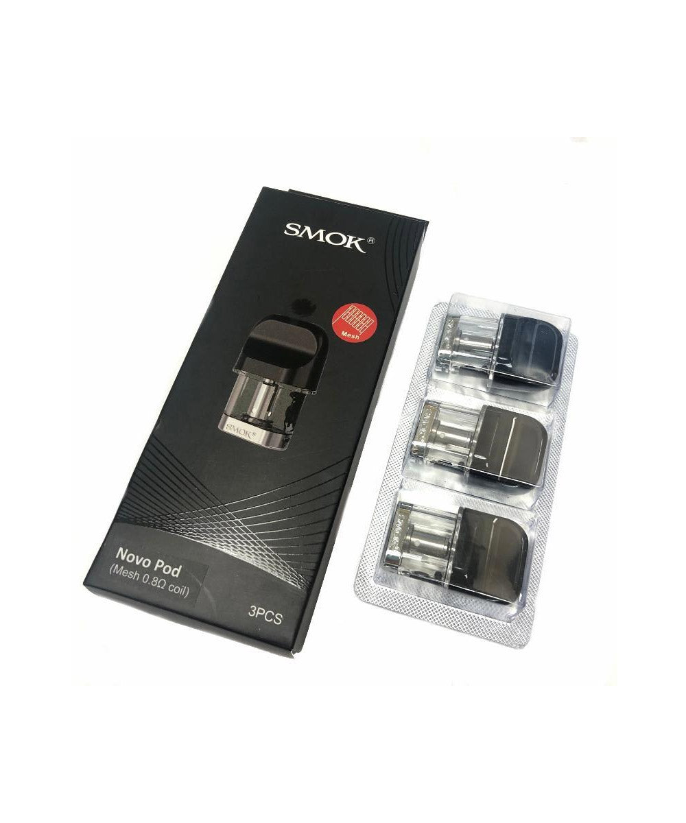 SMOK NOVO ECO PODS 0.6,0.8 OHMS - MrVapora.pk