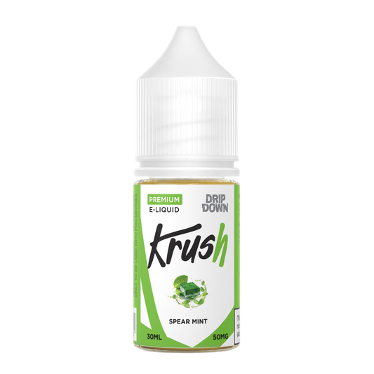 DRIP DOWN KRUSH SERIES SPEARMINT 30MG,50MG -  30ML - MrVapora.pk