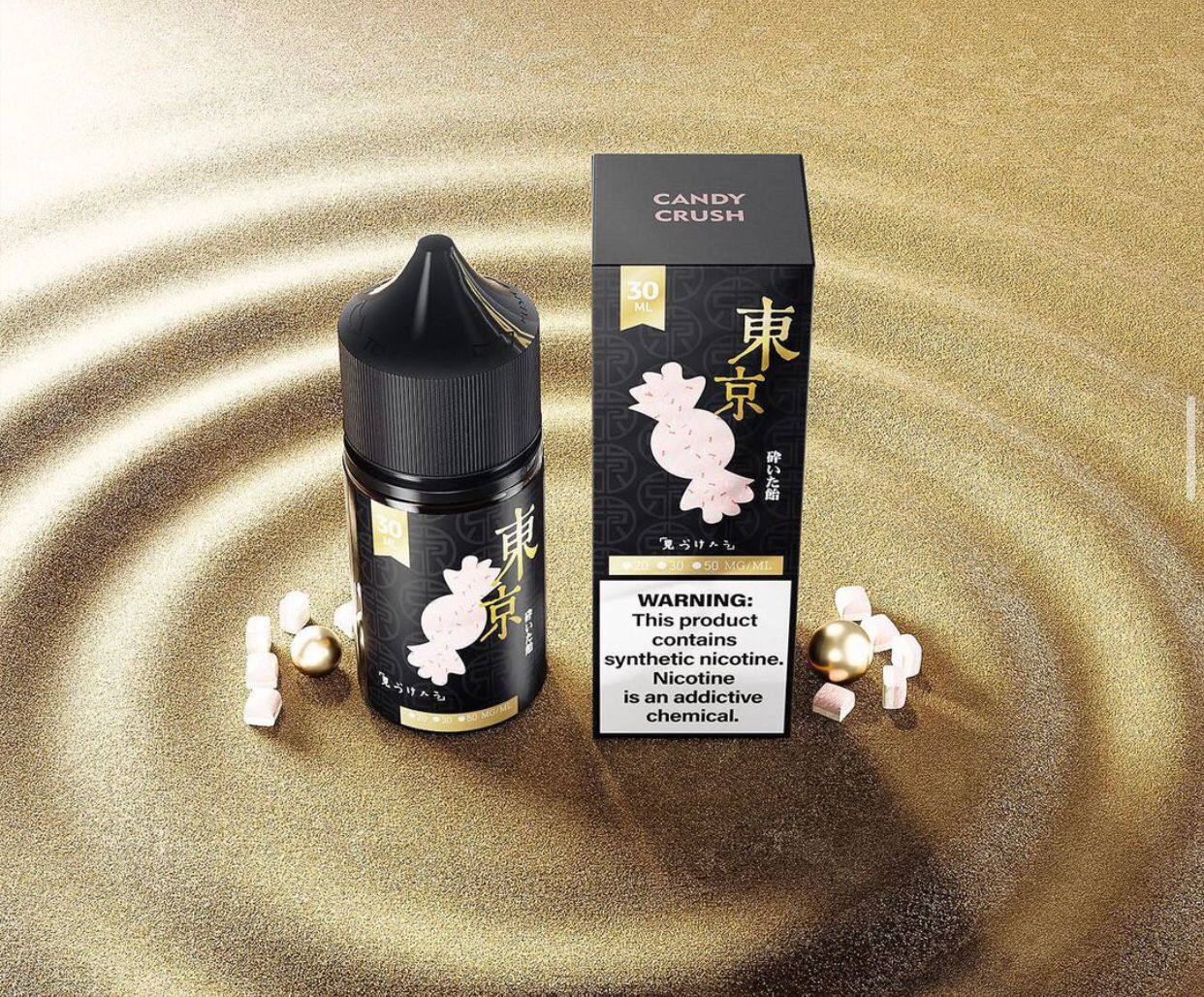 TOKYO - GOLDEN SERIES CANDY CRUSH 30ML - MrVapora.pk