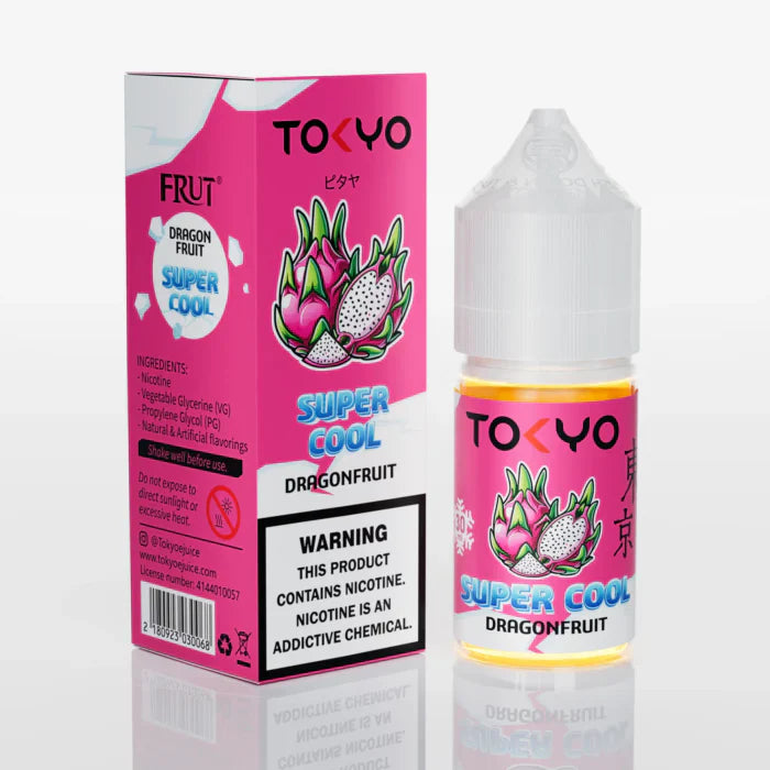 TOKYO SUPER COOL DRAGON FRUIT KIWI 35MG,50MG - 30ML - MrVapora.pk