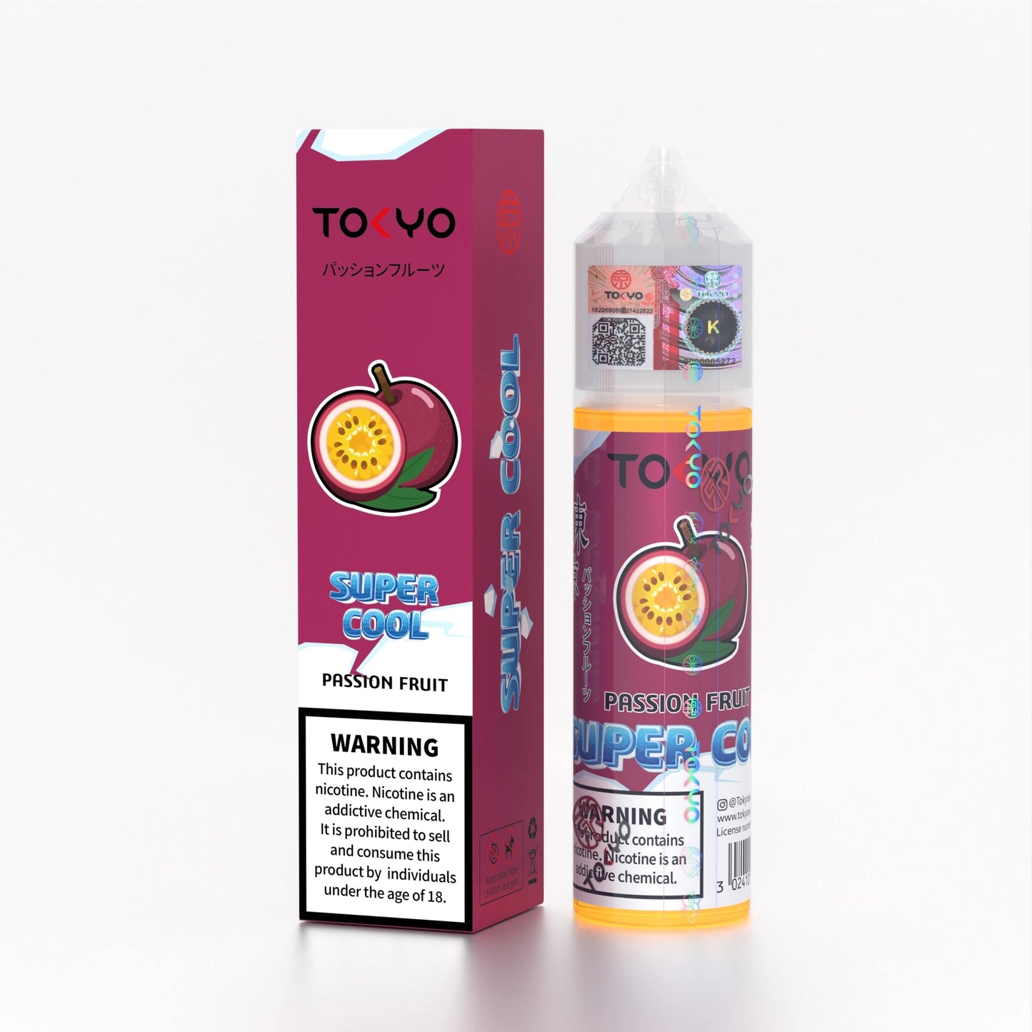 Tokyo Iced Passion Fruit 60ML – Super Cool - MrVapora.pk
