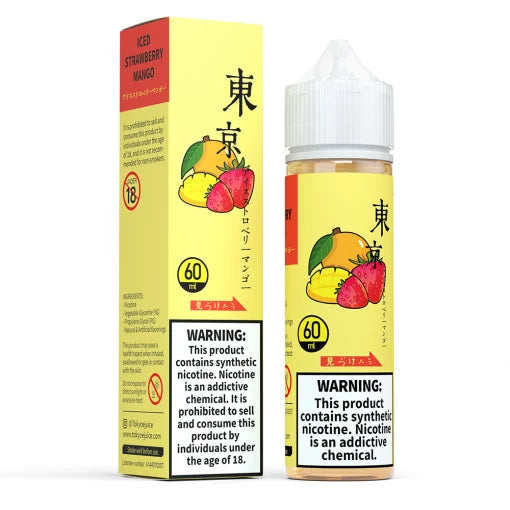 Tokyo Iced Strawberry Mango 60ml - MrVapora.pk