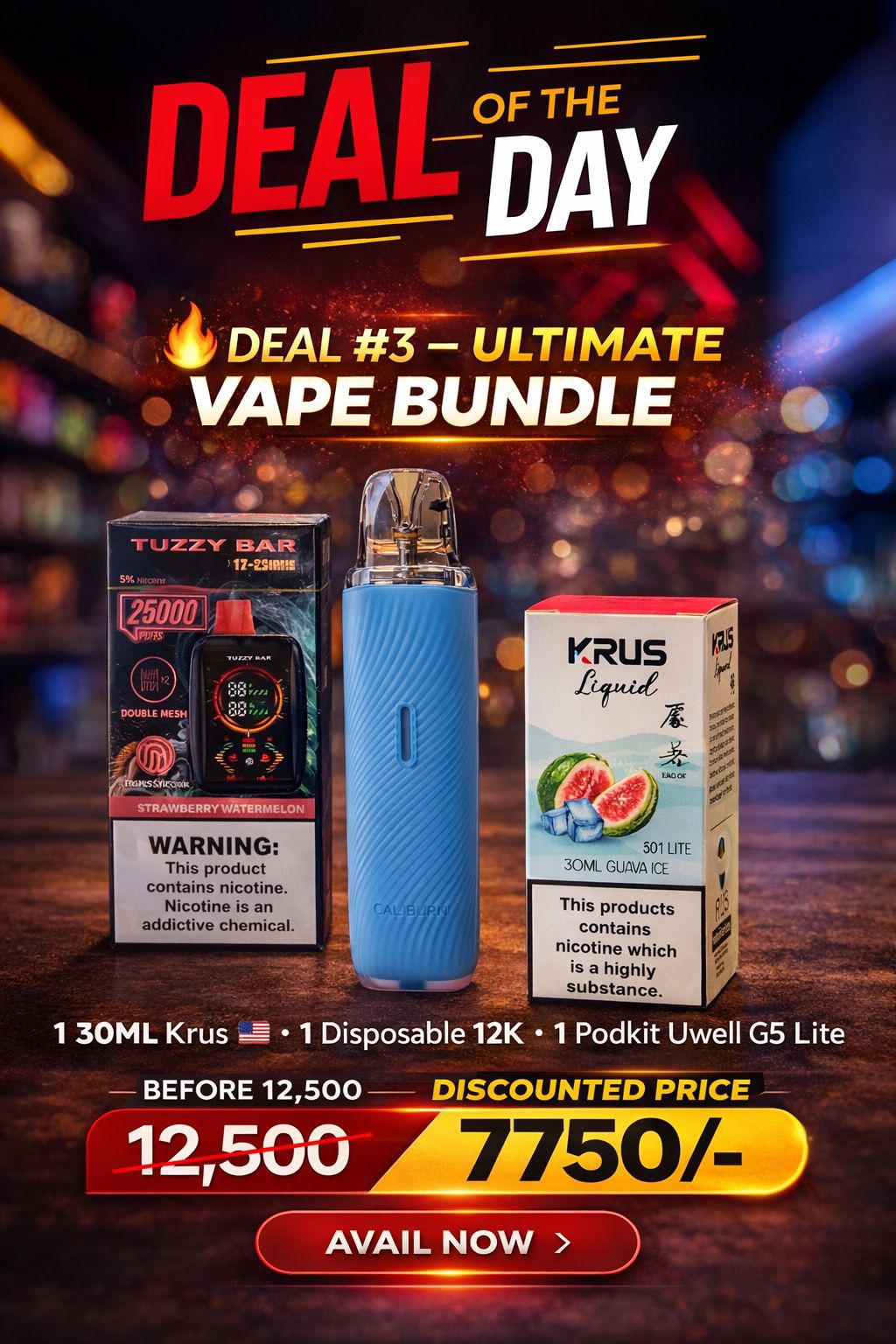 ULTIMATE VAPE BUNDLE - MrVapora.pk