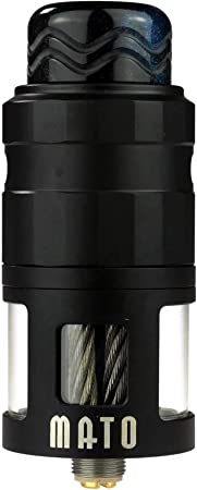 elfbar elfa master akku Buy Authentic VandyVape Mato RDTA Gun Metal Tank Atomizer w/ BF Pin main image 0