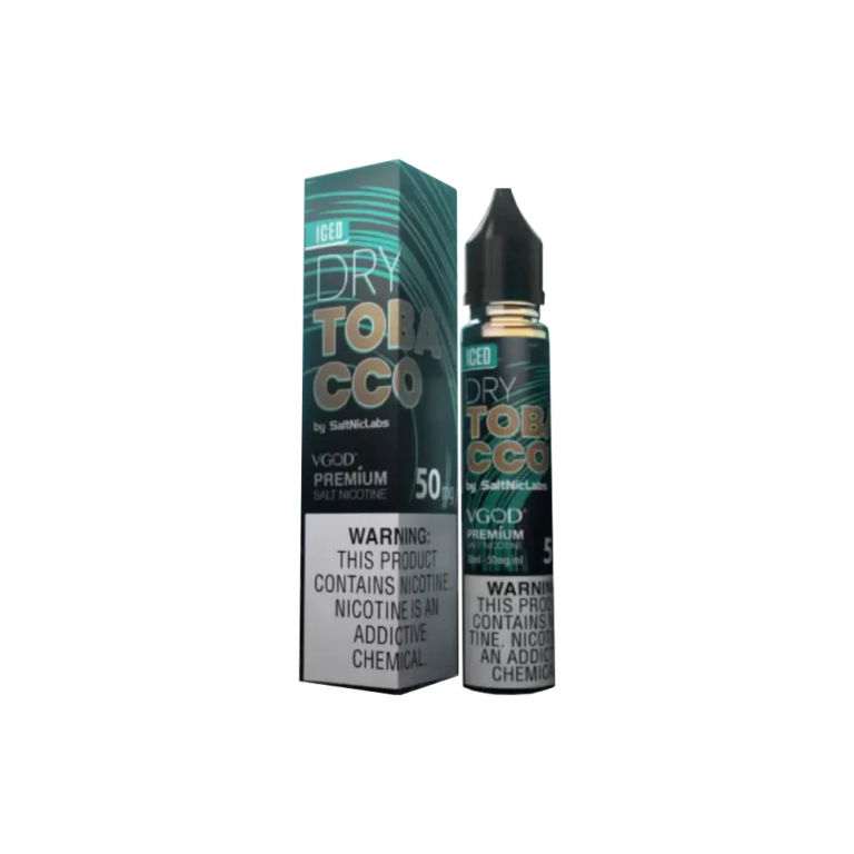 DRY TOBACCO ICED 30ML - VGOD ICED SALT NIC