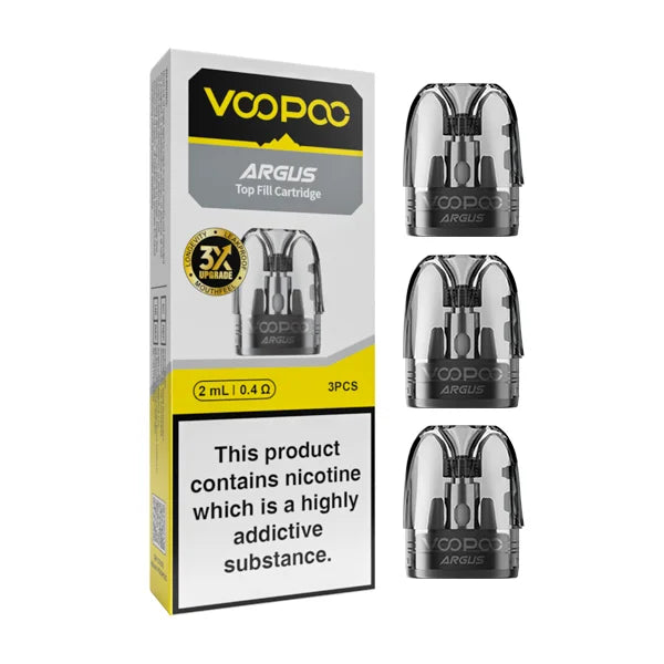 VOOPOO ARGUS TOP FILL CARTRIDGE 3ML - MrVapora.pk