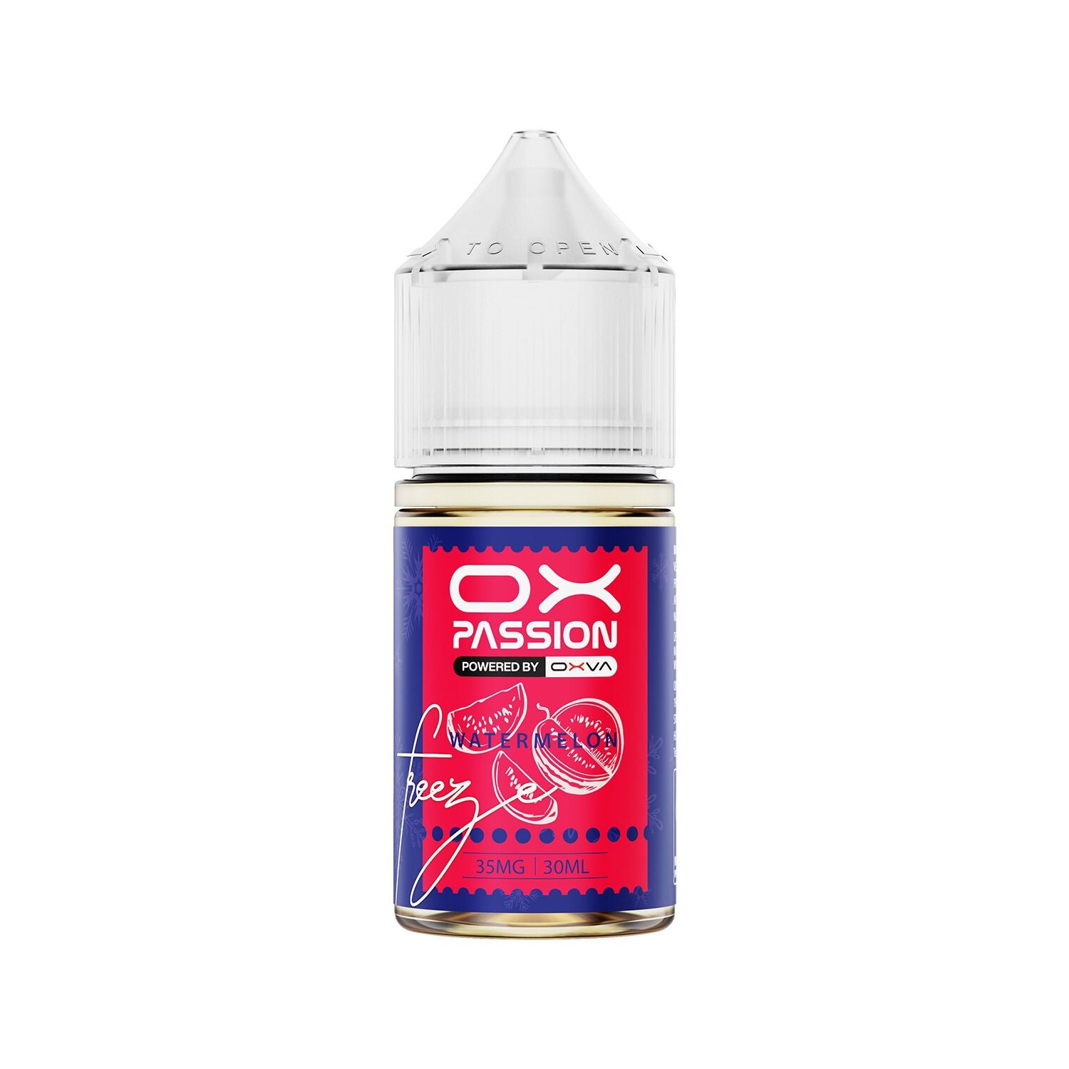WATERMELON ICE 30ML- OX PASSION SALT BY OXVA - MrVapora.pk