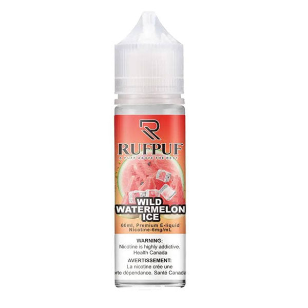 WILD WATERMELON ICE 3MG,6MG 60ML - RUFPUF FREE BASE - MrVapora.pk