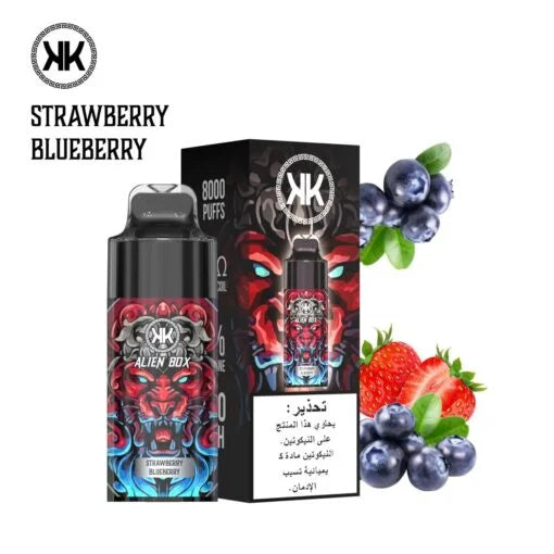 KK Energy 8000 Puffs Alien Box Disposable Vape - MrVapora.pk
