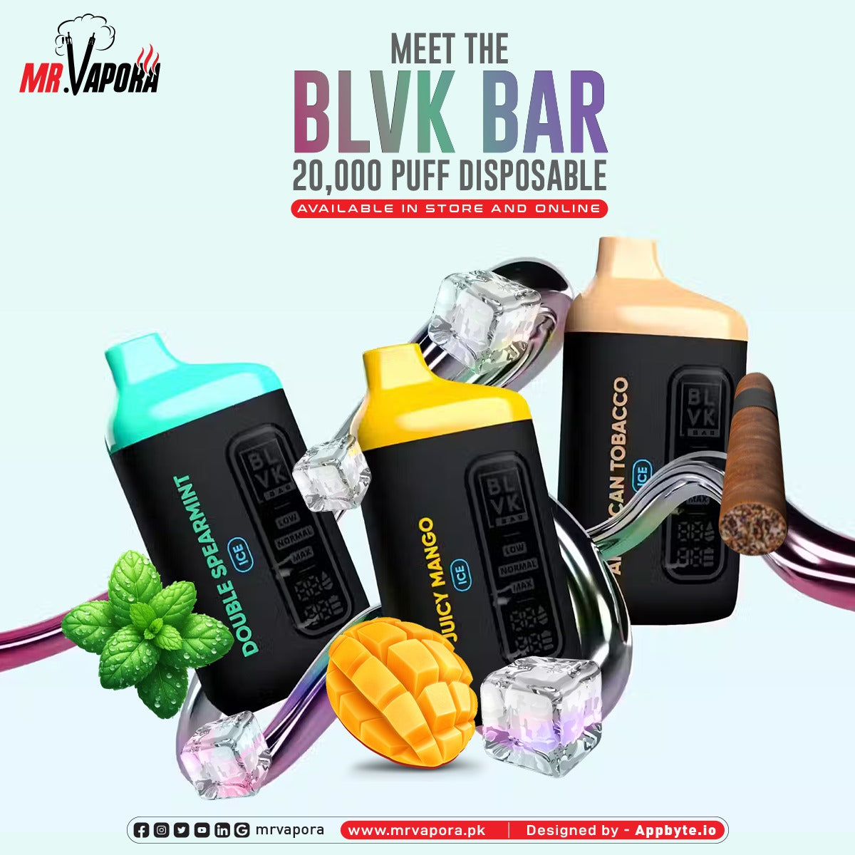BLVK Bar 20K Puffs 5% at Best Price - MrVapora.pk