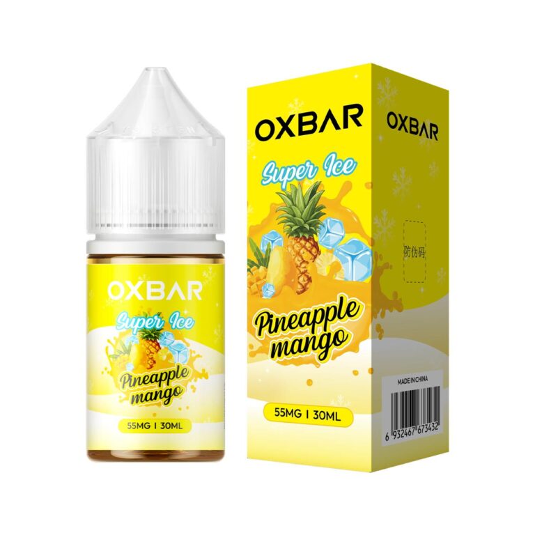 OXBAR PINEAPPLE MANGO 30ML - SUPER ICE NIC SALT