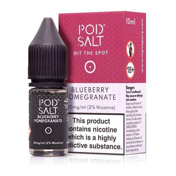 PODSALT - BLUEBERRY POMEGRANATE 10ML - 20MG - MrVapora.pk