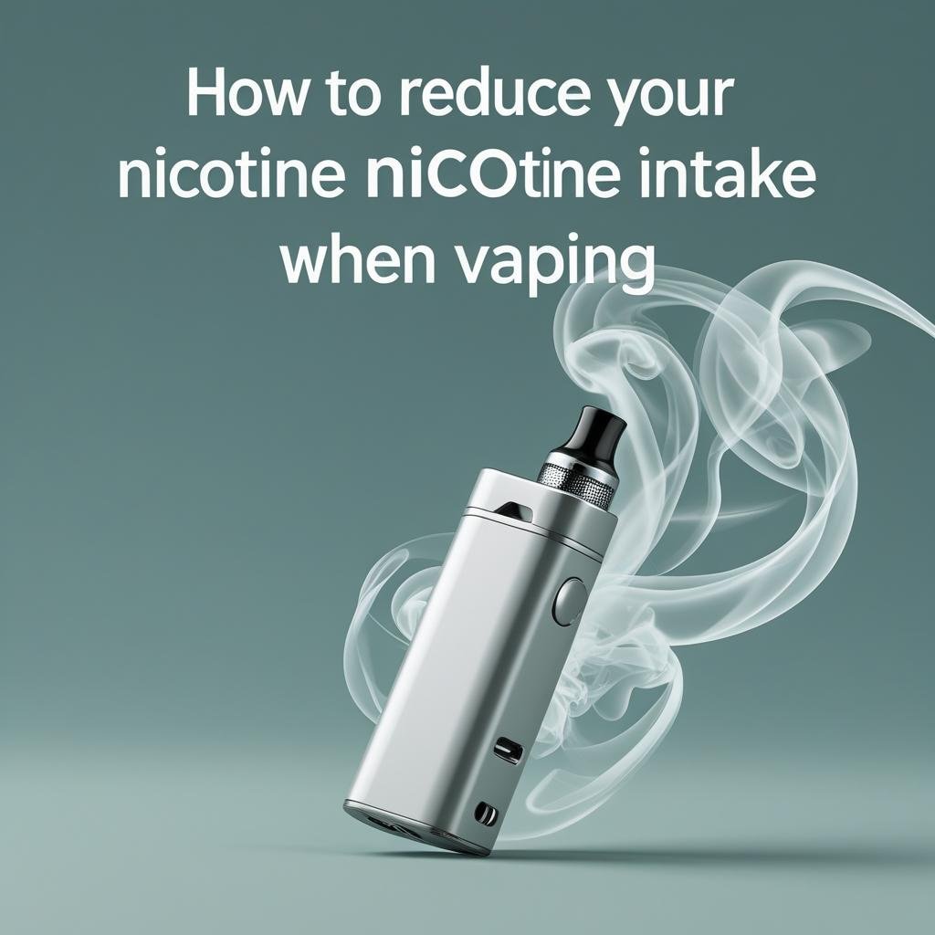 How To Reduce Your Nicotine Intake When Vaping