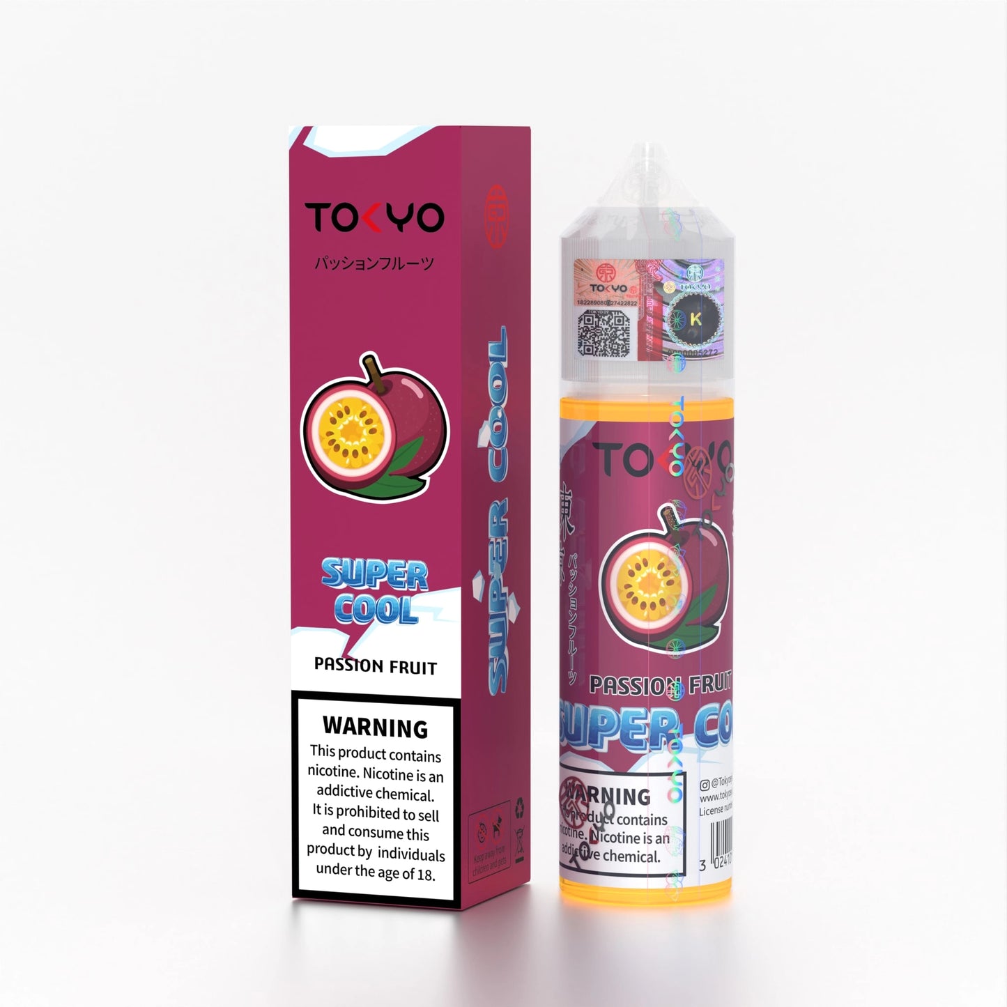 Tokyo Iced Passion Fruit 60ML – Super Cool