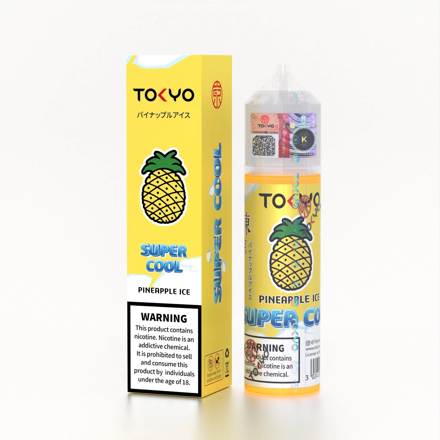 Tokyo Iced Pineapple 60ML – Super Cool