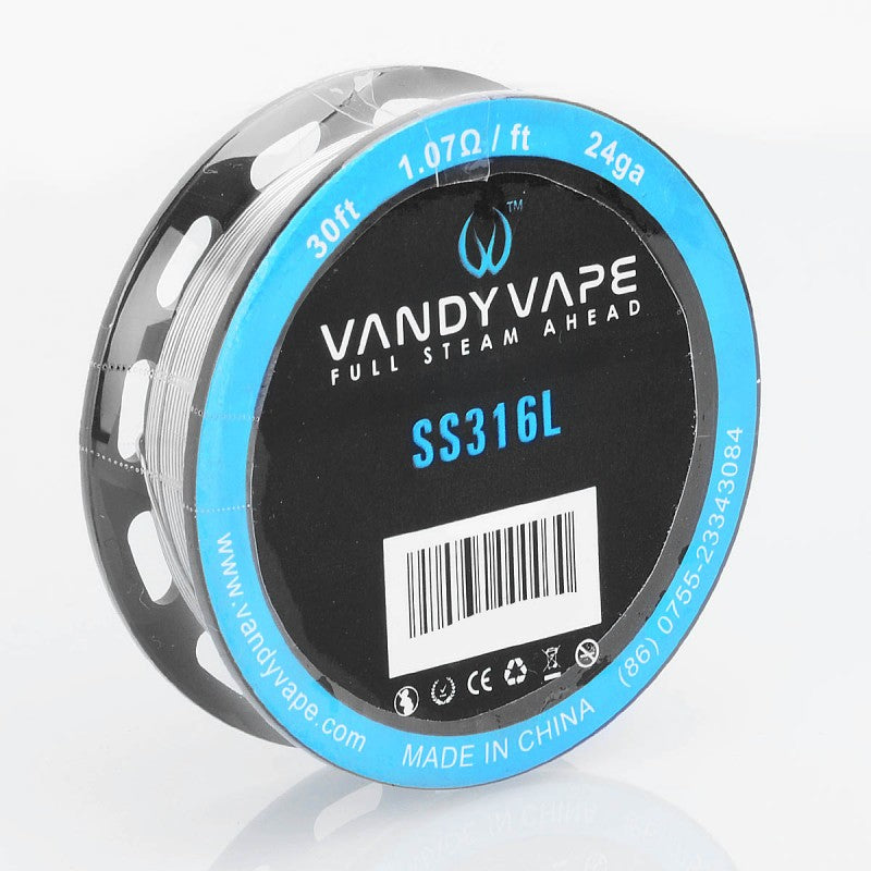 VANDY VAPE - SS316L 30FT - 1.07