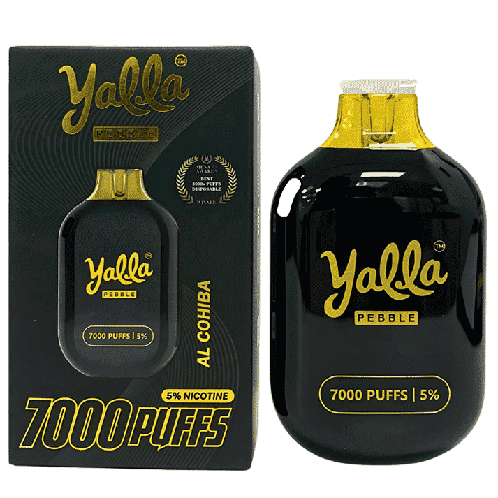 YALLA DISPOSABLE 7000 PUFFS -AL COHIBA