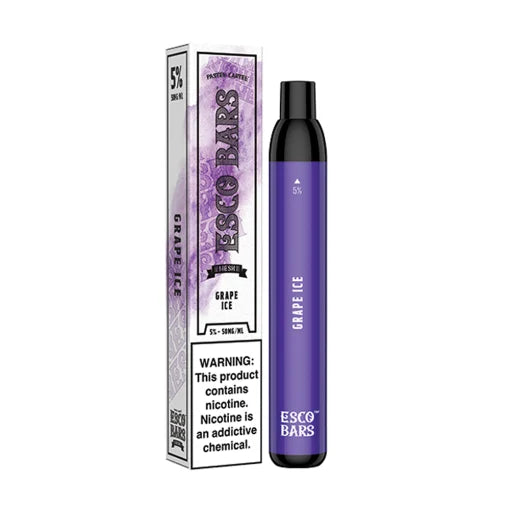 Esco Bars Disposable Vape – Grape Ice 50mg (2500 Puffs)