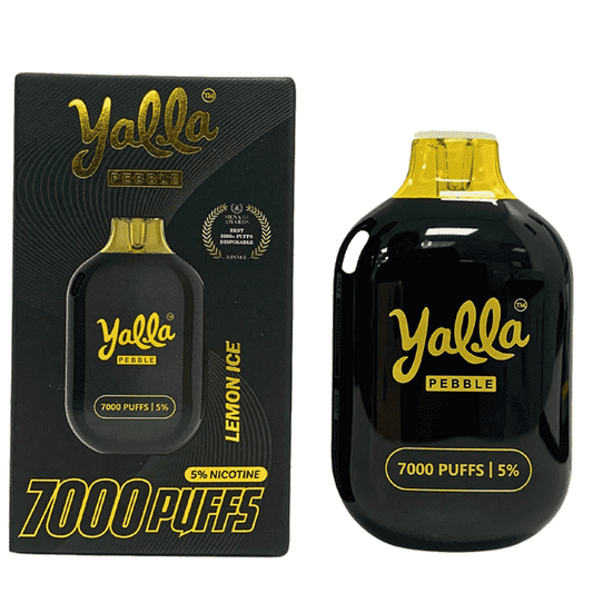 YALLA DISPOSABLE 7000 PUFFS-LEMON ICE