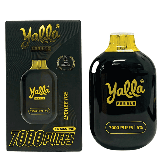 YALLA DISPOSABLE 7000 PUFFS-LYCHEE ICE