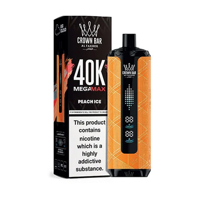 AL FAKHER MEGA MAX 40K CROWN BAR DISPOSABLE 6MG - MrVapora.pk