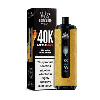 AL FAKHER MEGA MAX 40K CROWN BAR DISPOSABLE 6MG - MrVapora.pk