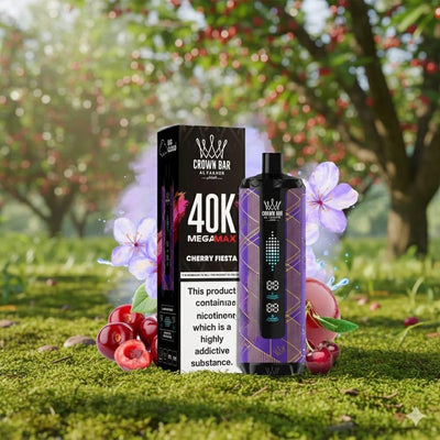 AL FAKHER MEGA MAX 40K CROWN BAR DISPOSABLE 6MG - MrVapora.pk
