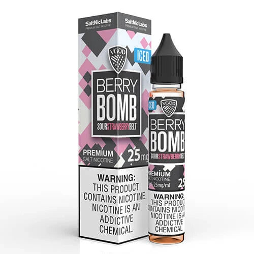 BERRY BOMB ICED VGOD SALTNIC 30ML - MrVapora.pk
