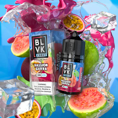BLVK Frost Salt - Passion Guava Ice 30ml - MrVapora.pk