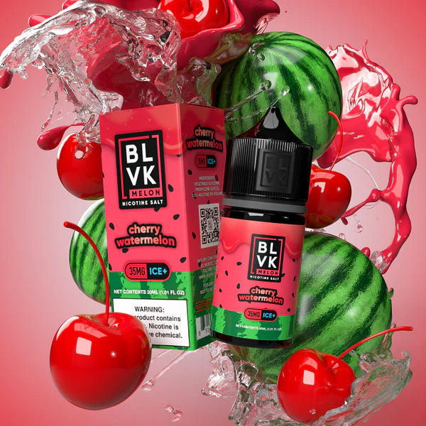 BLVK Melon Salt - Cherry Watermelon Ice 30ml - MrVapora.pk