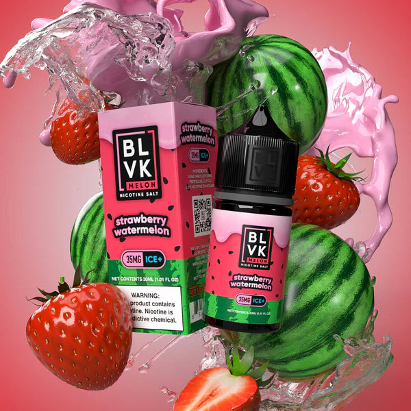 BLVK Melon Salt - Cherry Watermelon Ice 30ml - MrVapora.pk