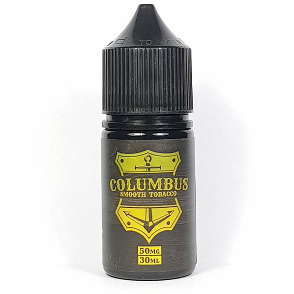 COLUMBUS SMOOTH TOBACCO 50MG 30ML- MEGA SALTS - MrVapora.pk