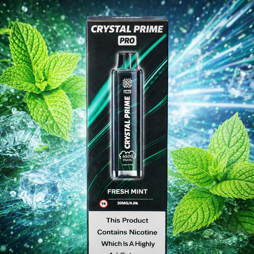 CRYSTAL PRIME 7000 PUFFS DISPOSABLE - MrVapora.pk