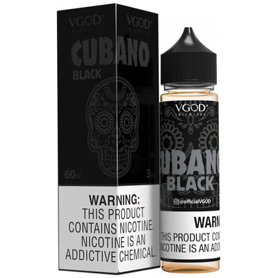 CUBANO BLACK 60ML - VGOD FREEBASE NON ICED - MrVapora.pk