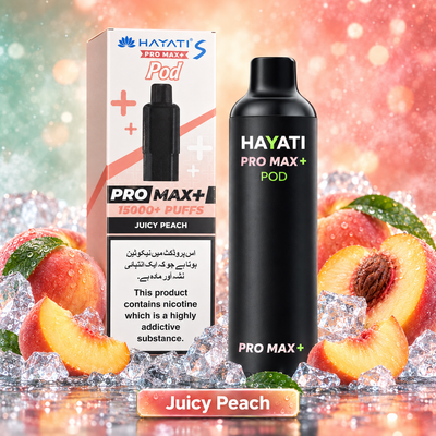 HAYATI PRO MAX + 15000 PUFFS - COMPATIBLE PODS