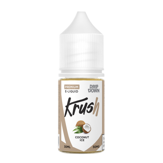 DRIP DOWN KRUSH SERIES COCONUT ICE 30MG,50MG -  30ML - MrVapora.pk