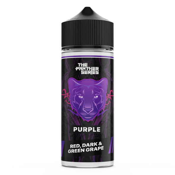 DARK PURPLE PANTHER SERIES-3MG,-120ML- DR VAPES PANTHER SERIES - MrVapora.pk