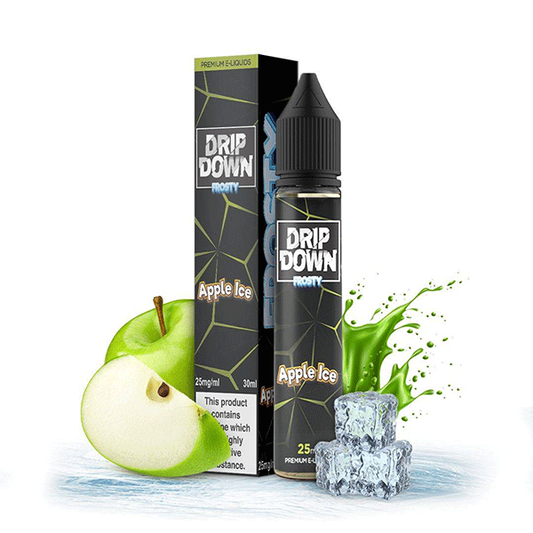 DRIP DOWN - APPLE ICE 25MG 30ML - MrVapora.pk