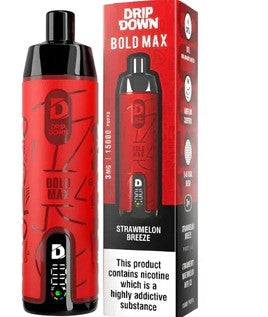 DRIP DOWN BOLD MAX DISPOSABLE 15000 PUFFS - MrVapora.pk