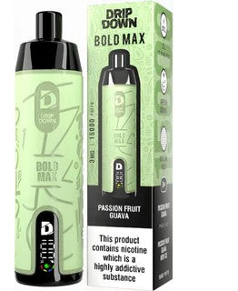 DRIP DOWN BOLD MAX DISPOSABLE 15000 PUFFS - MrVapora.pk