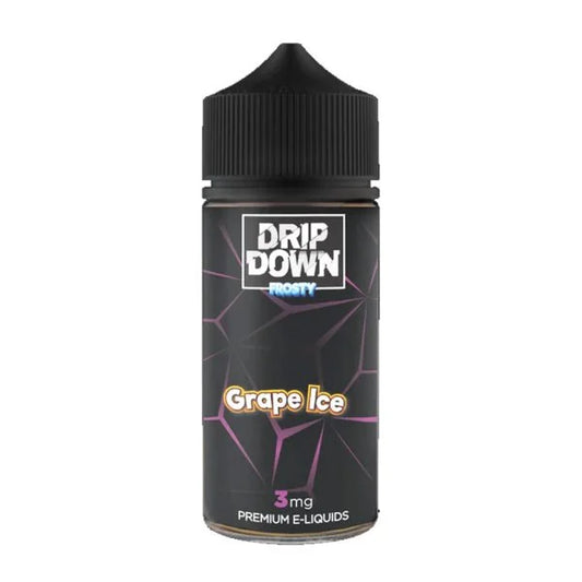 DRIP DOWN FROSTY GRAPE ICE 100ML - MrVapora.pk